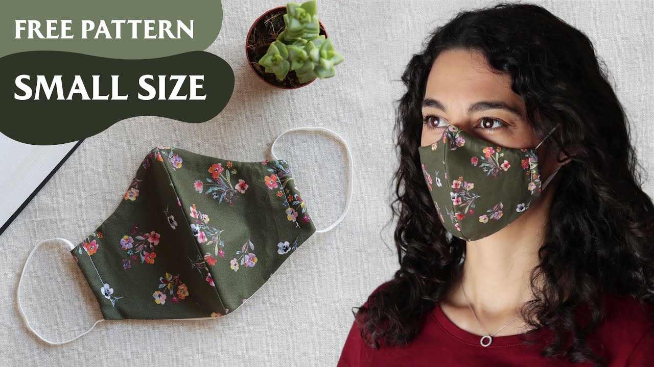 How I Make My Small Face Masks - DIY Fabric Mask
