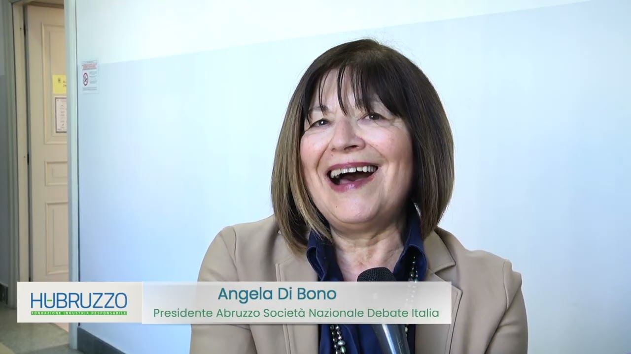 Angela Di Bono presidente presidente Abruzzo Società Nazionale Debate Italia