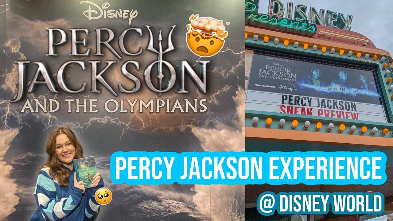 PERCY JACKSON Experience at DISNEY WORLD!