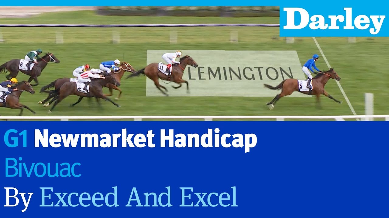 Bivouac by Exceed And Excel wins the G1 Newmarket Handicap at Flemington