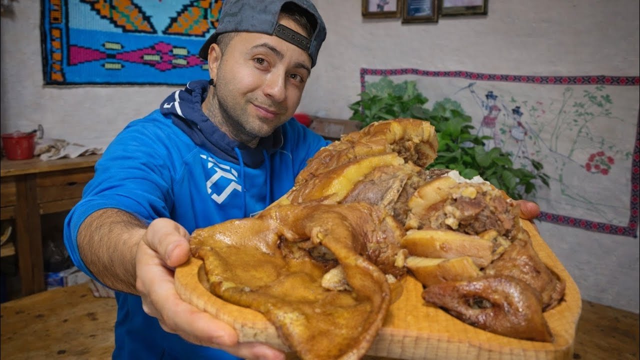 AM GATIT CAP DE PORC SUPER DELICIOS AI MANCA ASA CEVA?