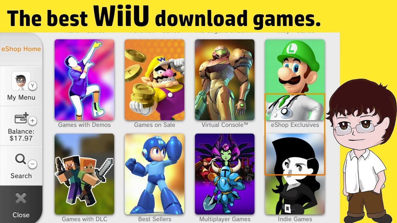 WiiU eShop Retrospective - All the Best and Top Download Games (2012-17)