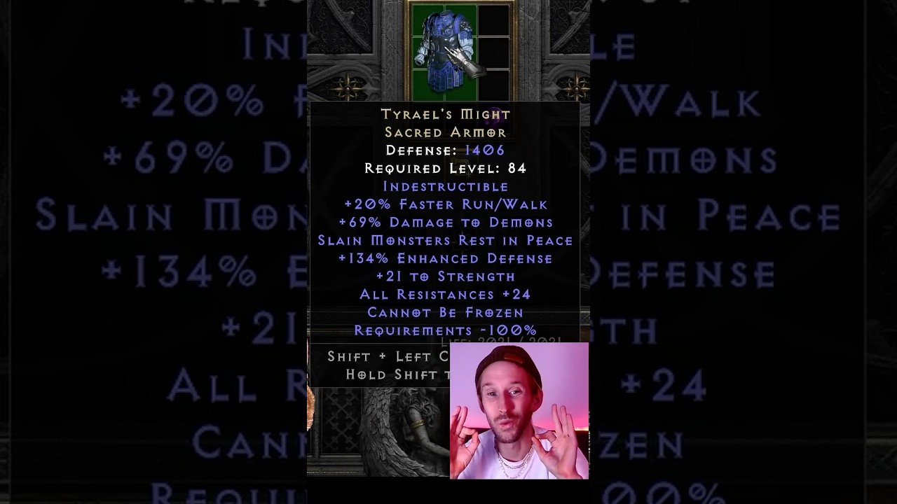 HOLY GRAIL : Only 20 YEARS To Get This Item - Diablo 2 resurrected