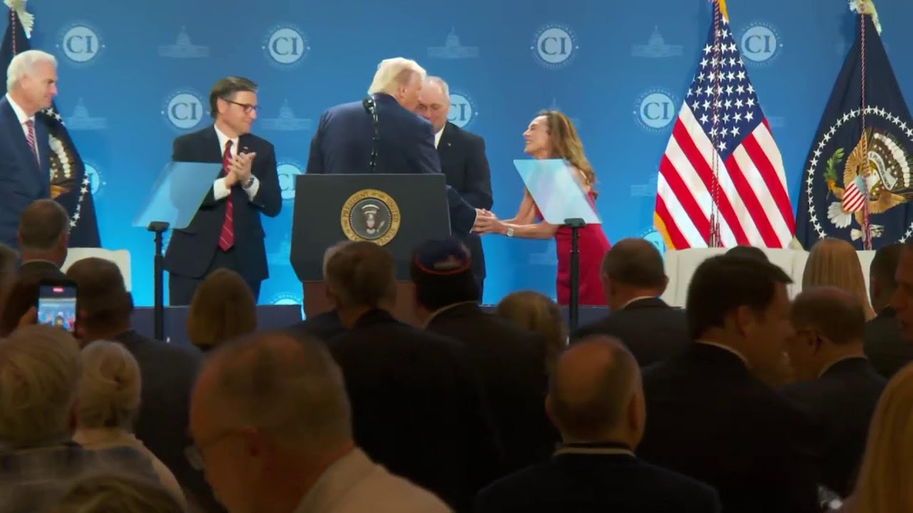 WATCH LIVE: President Trump holds news conference before leaving South Florida