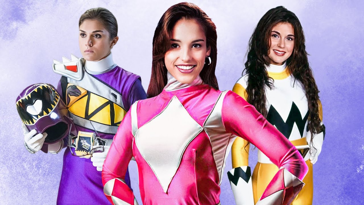 Power Rangers Antes y Después de las mujeres rangers