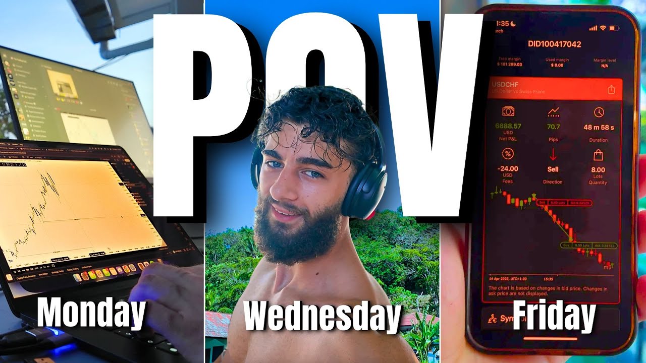 Pov Days in the Life in Thailand (day trader)