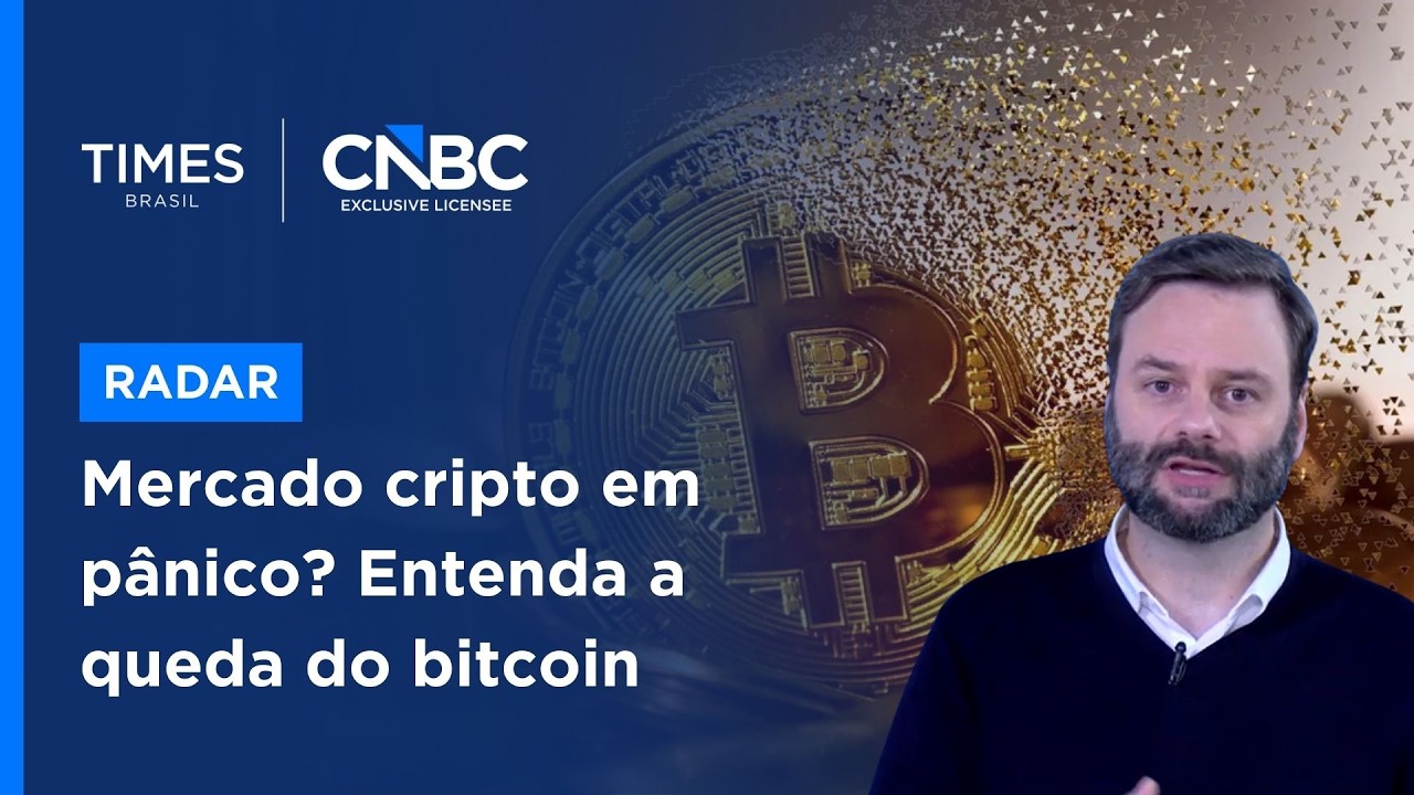 Bitcoin despenca mais de 14% e preocupa investidores; Guilherme Ravache comenta