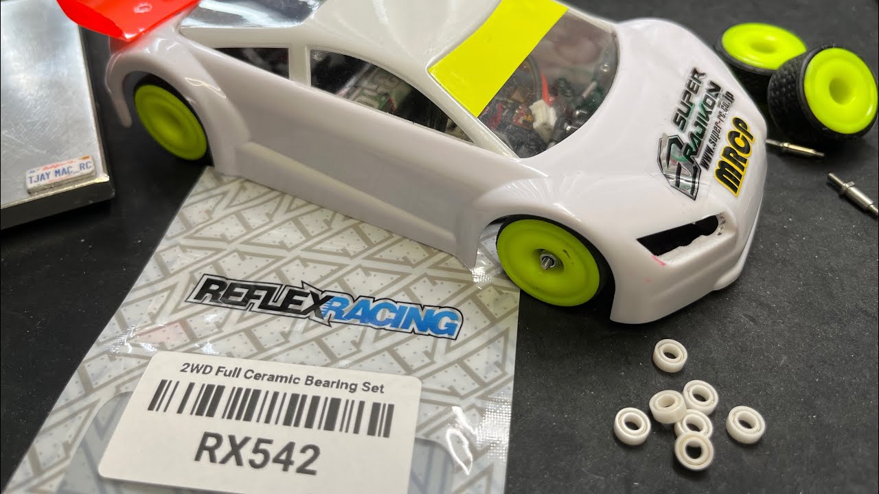 Full Ceramic Bearings - Oh its FAST! | Reflex Racing RX542 