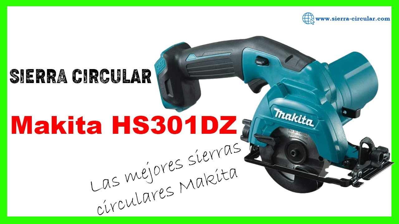 ⚡Sierra Circular Makita HS301DZ 🧰 85 mm