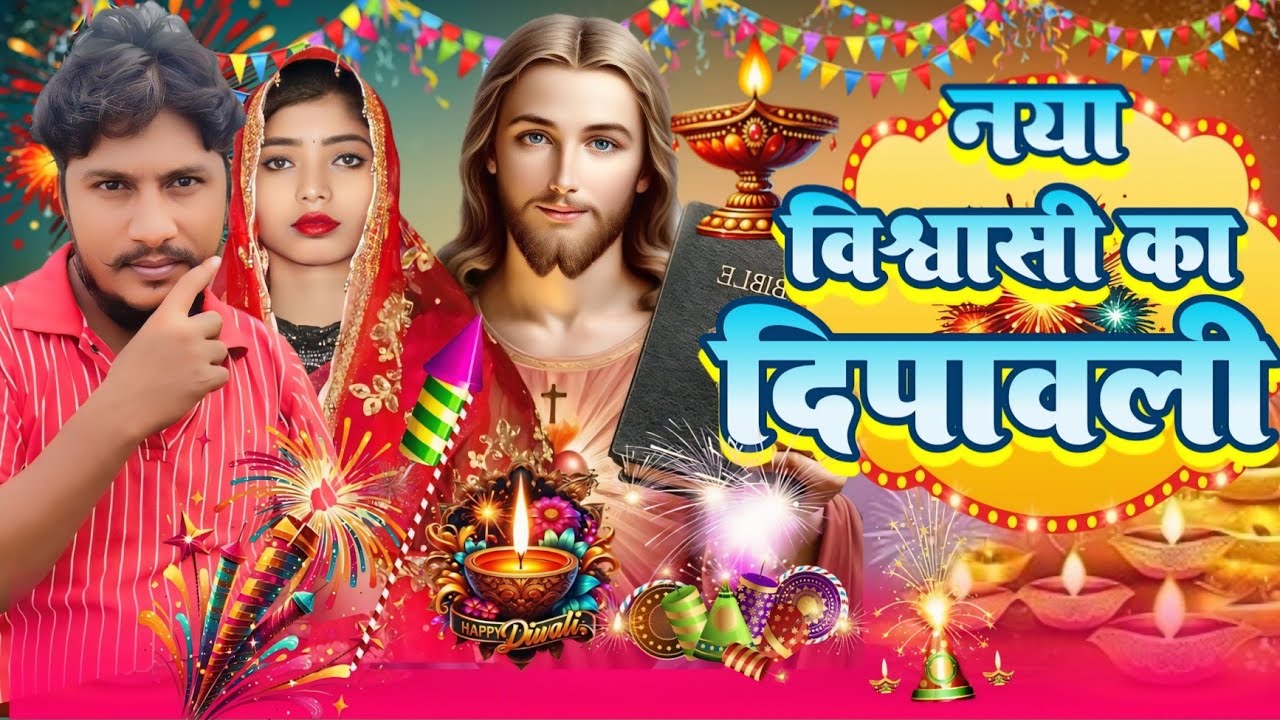 Yishu Masih ka film Hindi नया विश्वासी का दीपावली Virendra Masih official dipawali video 