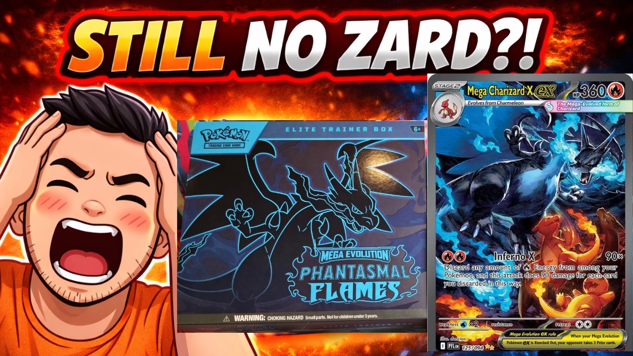 8th ETB, DID WE HIT THE MEGA CHARIZARD!!?! 😱🔥 | PHANTASMAL FLAMES POKÉMON CENTER ETB.  Episode 8