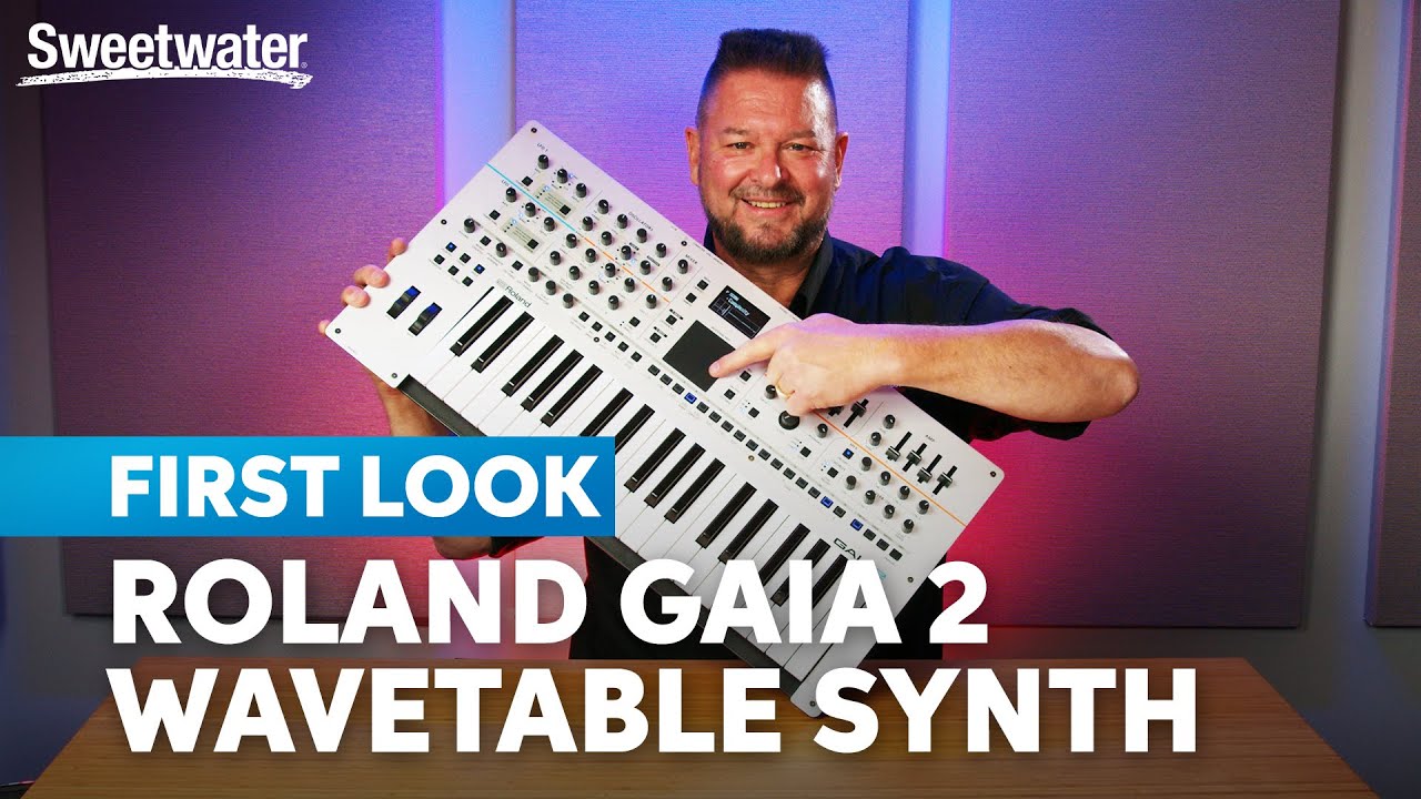 Roland Gaia 2: Analog Ethos, Wavetables & Limitless Virtual Potential