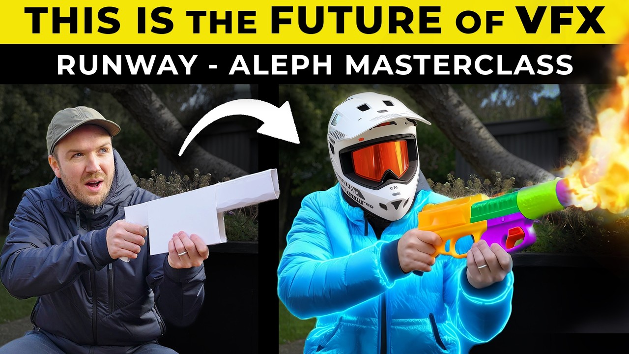 The Future of VFX is Here! Using Runway Aleph | How-To Guide & Pro Tips