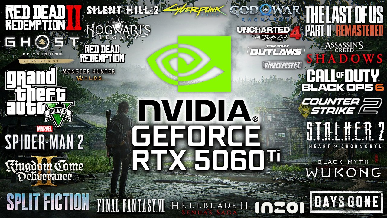 RTX 5060 Ti - Test in 25 Games (1440p)