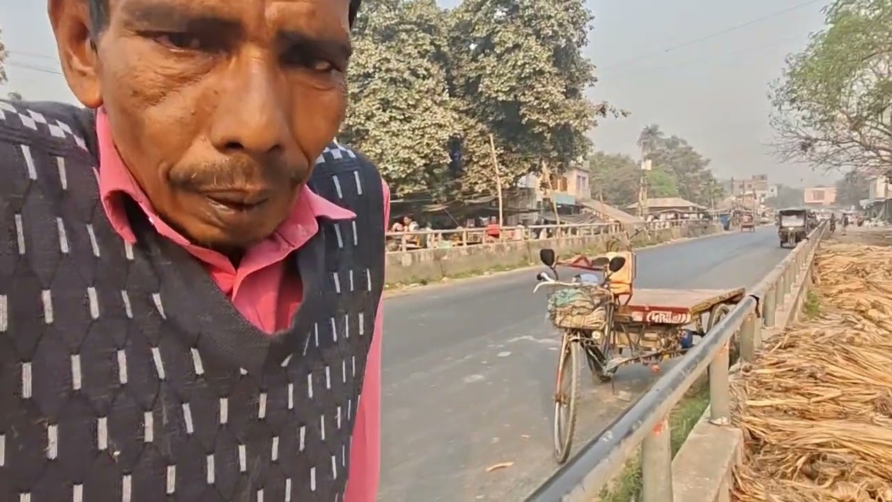 পাটের বাজার মাথা নষ্ট।  ০৬/০৩/২০২৬ পাবনার বনগ্রাম হাট। 