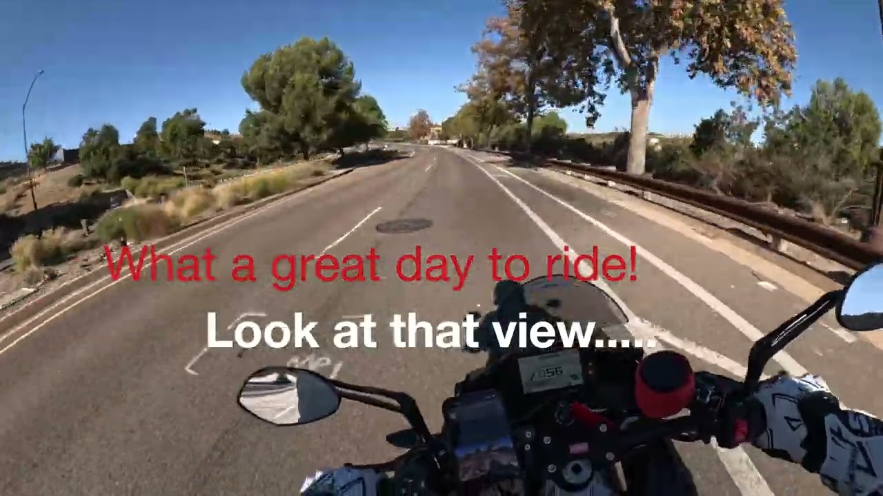 Aprilia Ride in California Sunshine!   4K