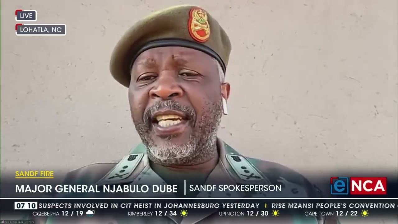 Discussion | Fatalities and injuries as wildfire sweeps through military camp in Northern Cape