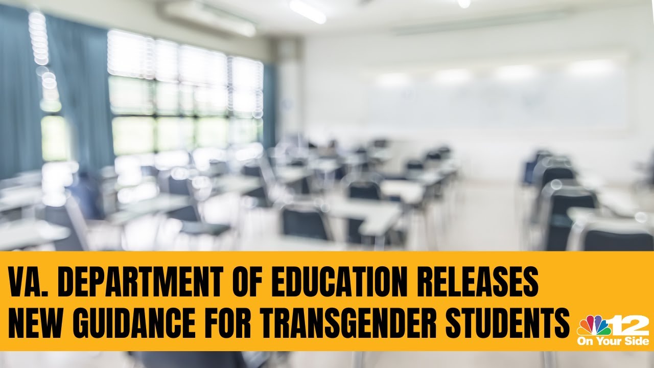 Virginia Department of Education releases new guidance for transgender students