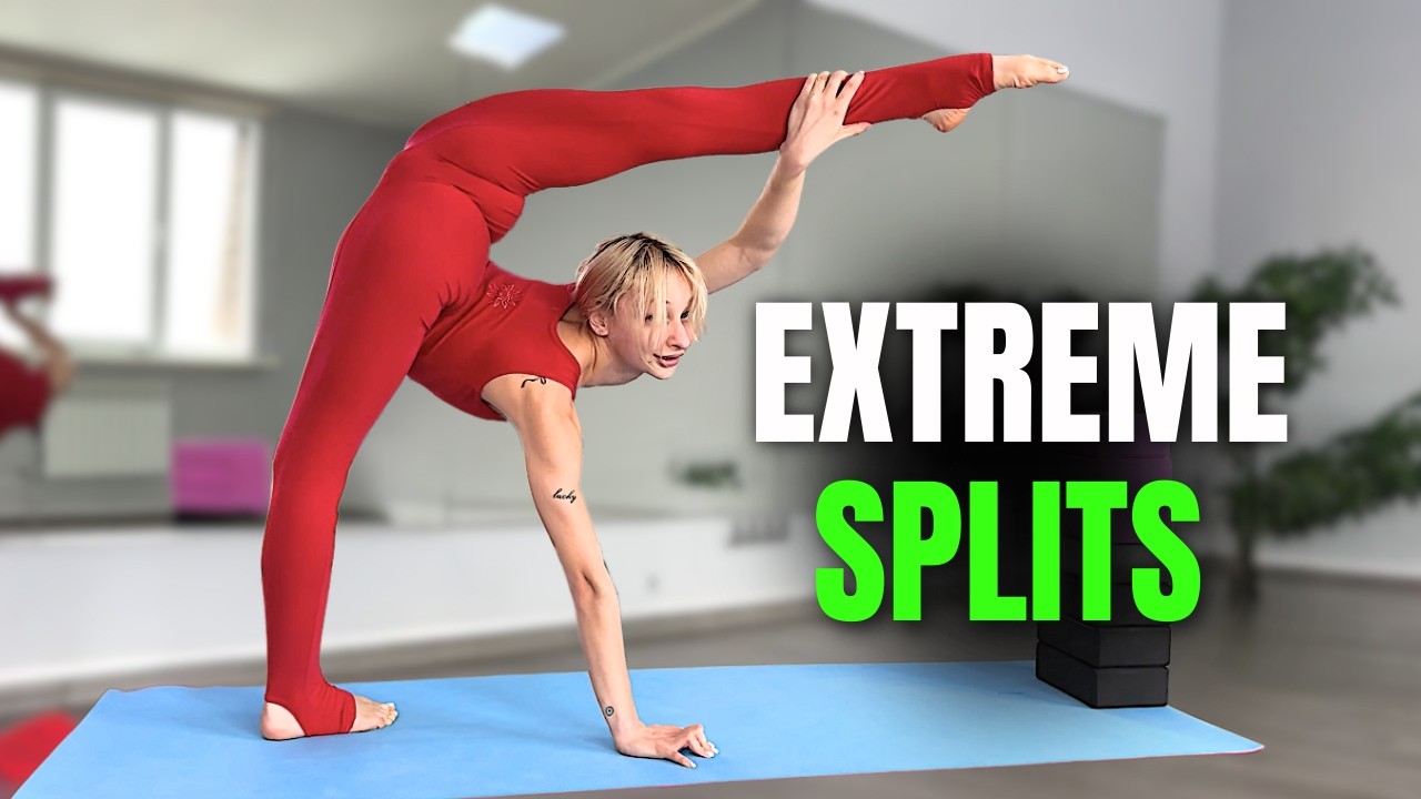 How I Train for Extreme Splits | Real Flexibility Routine! 4k