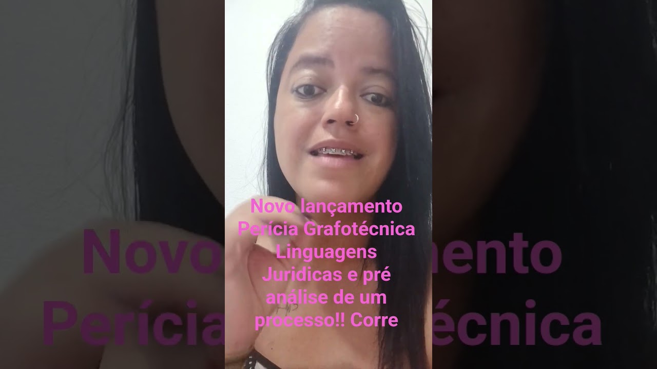 Aprenda atuar em um processo na Pericia Grafotecnica com a linguagem jur&iacute;dica e pre an&aacute;lise #maesolo