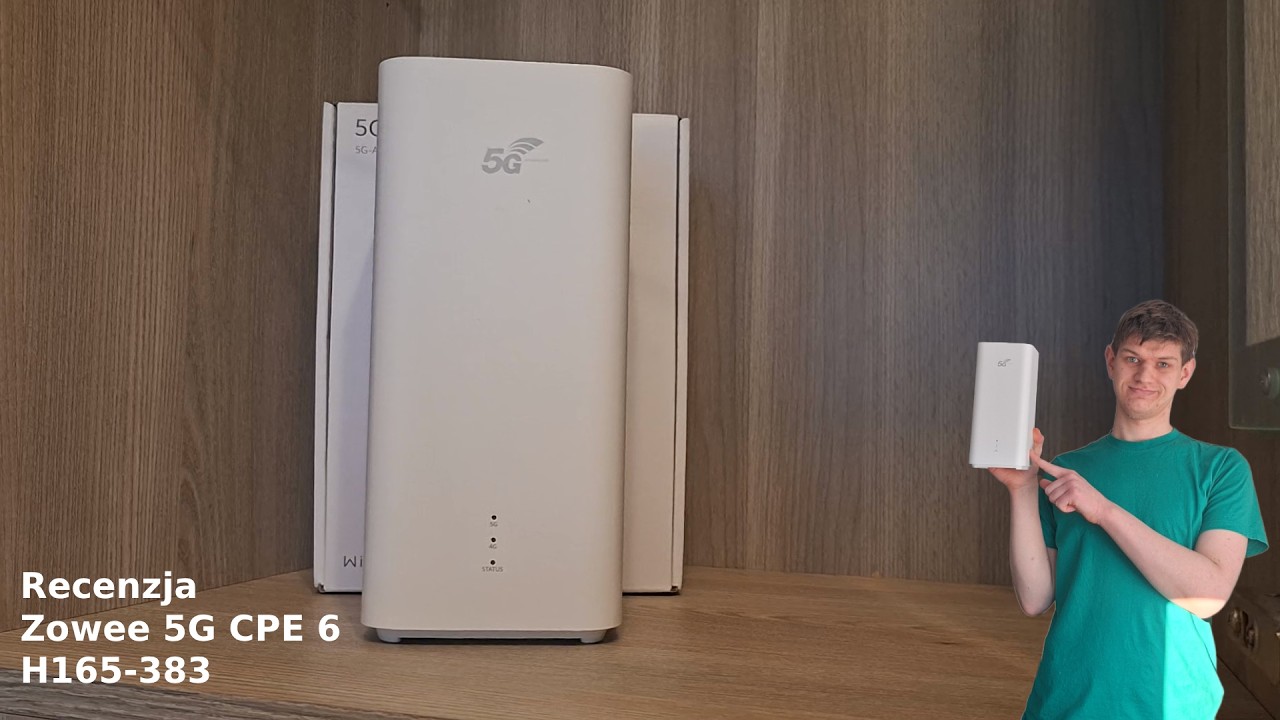 Zowee 5G CPE 6 &ndash; wydajność modemu 5G, WiFi 7 i realne ograniczenia operator&oacute;w?!
