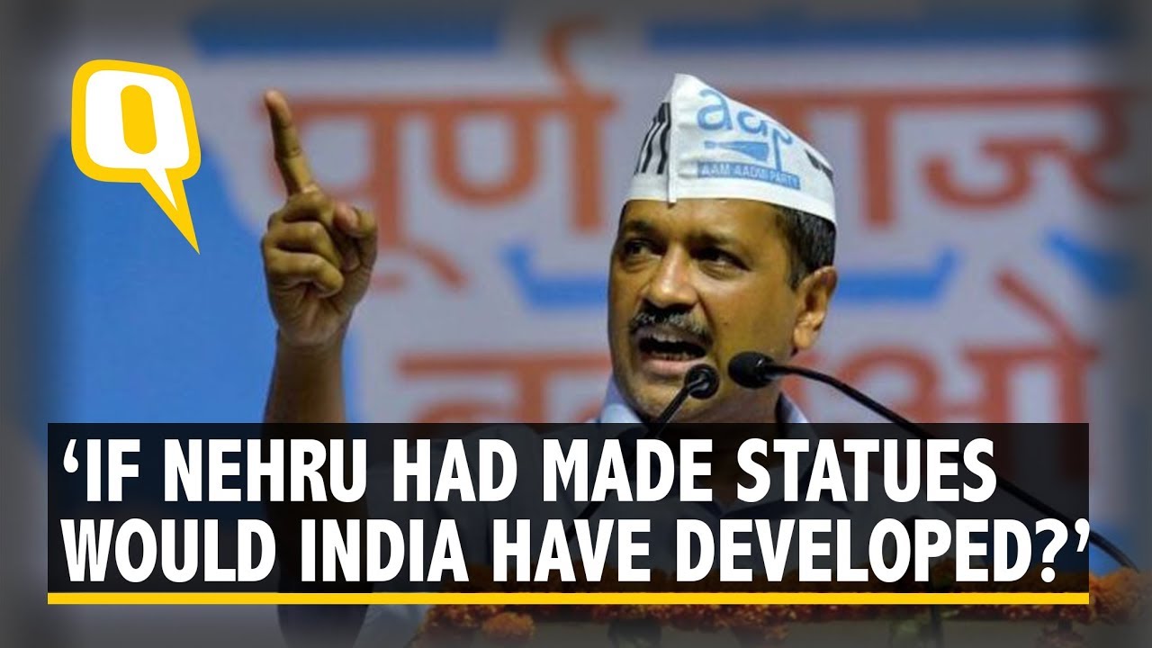The Country Needs to Decide if it Wants Glorious Statues or Bridges: Arvind Kejriwal