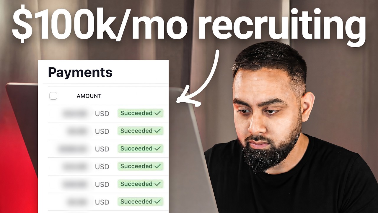 Как бы я построил с нуля рекрутинговый бизнес с доходом в 100 000 долларов в месяц в 2026 году