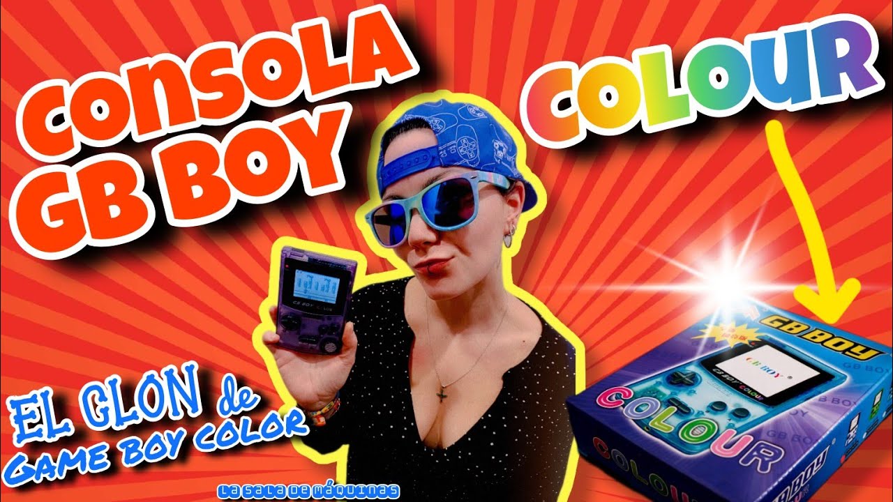 GB BOY COLOUR - El CLON PERFECTO de GAME BOY COLOR - COMPARATIVA y DIFERENCIAS