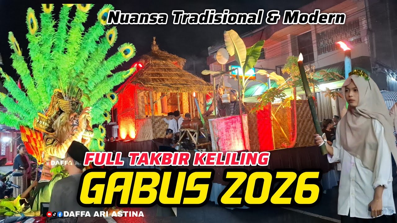 Full || Takbir Keliling Desa Gabus 2026 - Mainan takbir keliling dengan nuansa tradisional & modern