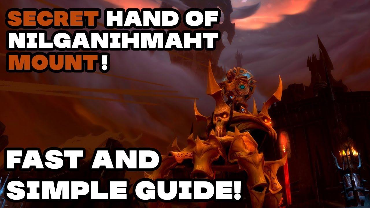 Hand of Nilganihmaht Mount | Secret Creepy Golden Hand Mount! | Fast and Simple Guide!