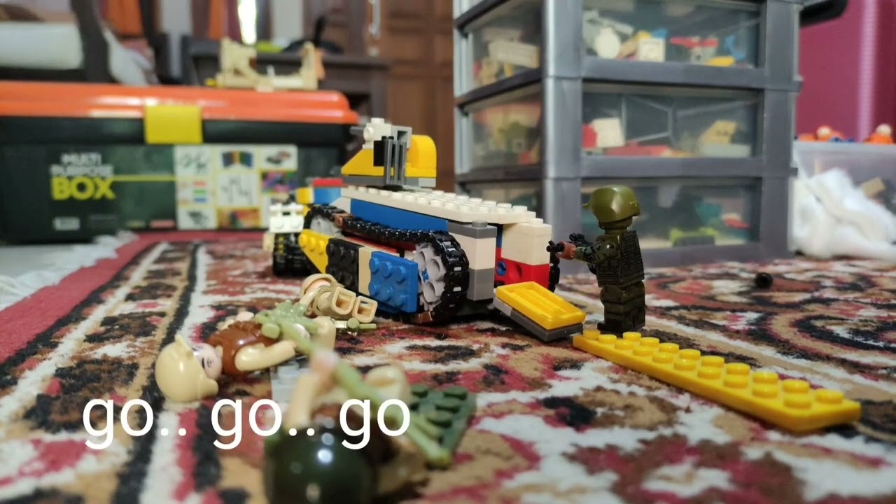 Lego army vs terrorist short film