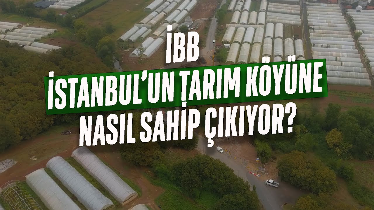İstanbul'un tarım köyü Göçbeyli'nin ulaşım ve altyapısı yenileniyor