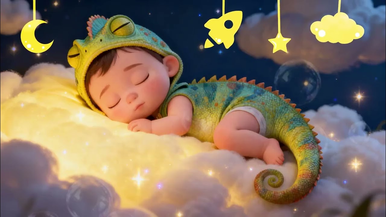 Calm Baby with Relaxing Lullaby Music 🌙 Sleep Miracle Baby Lullaby Music