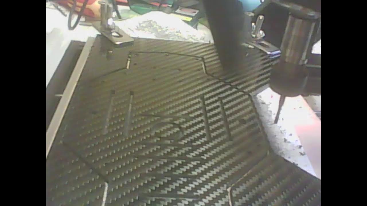 Cutting the top plate for the X8