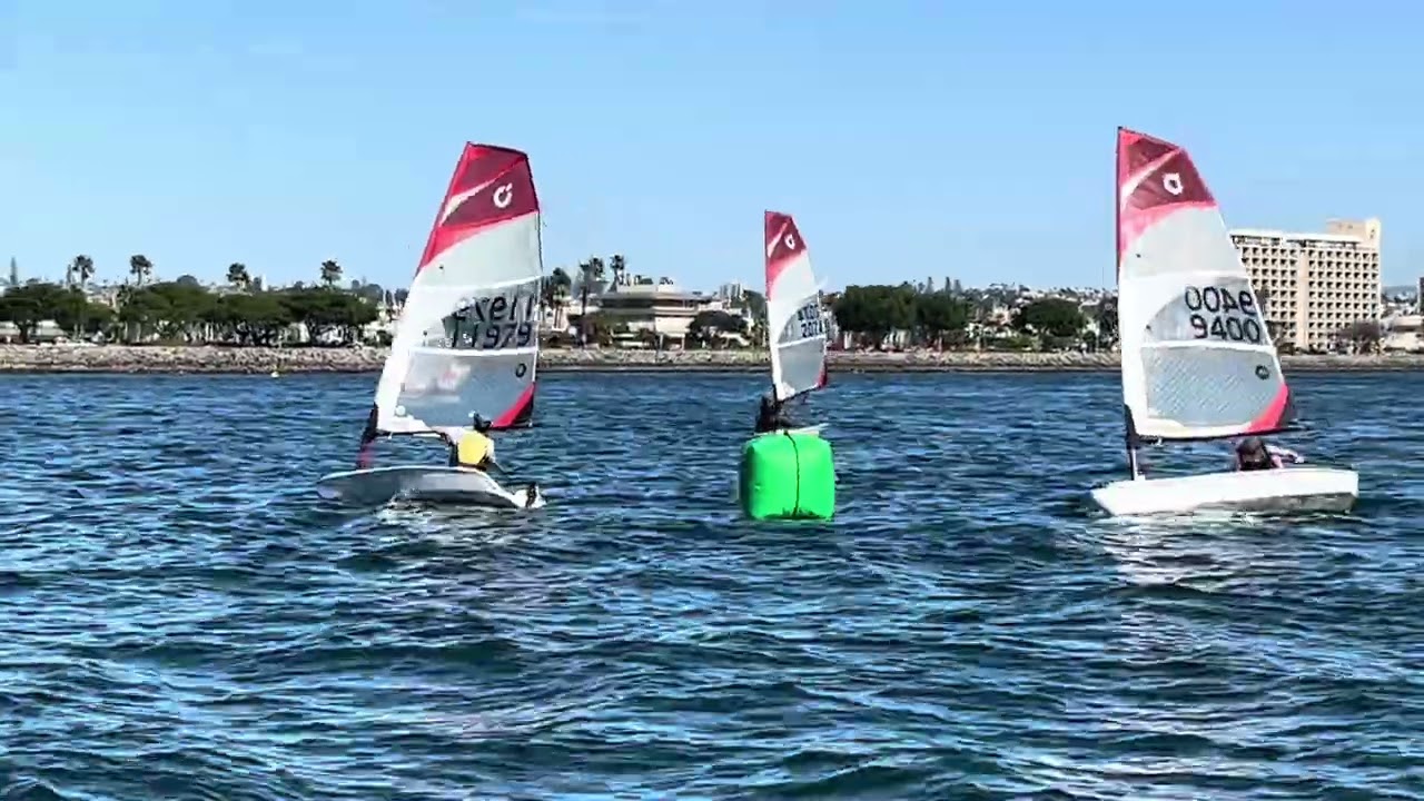 29er FJ Skiff Luff In SDYC FEB 2026