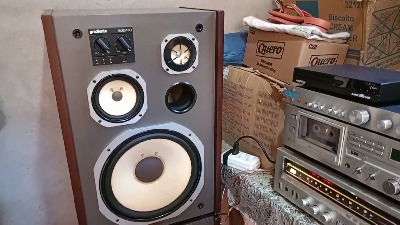 receiver sansui 5900z e seus segredos, tocando nas Master 100 gradiente.