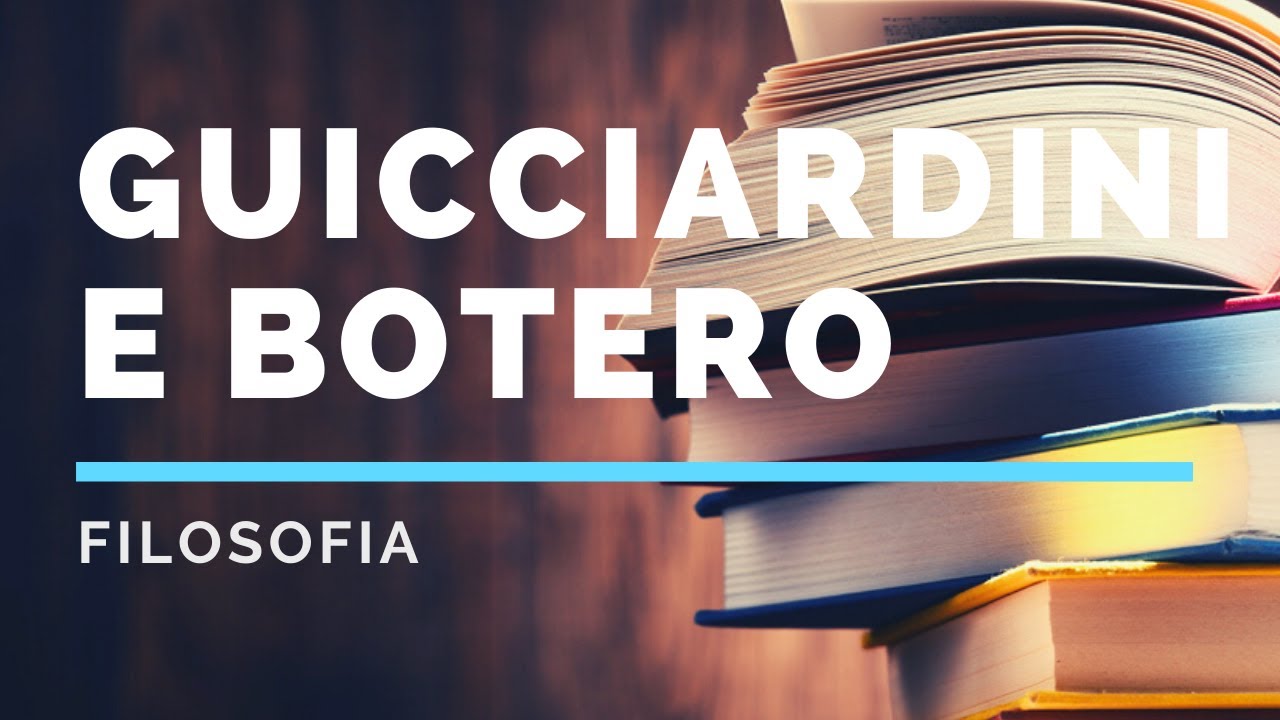 9. Rinascimento e politica: Guicciardini e Botero