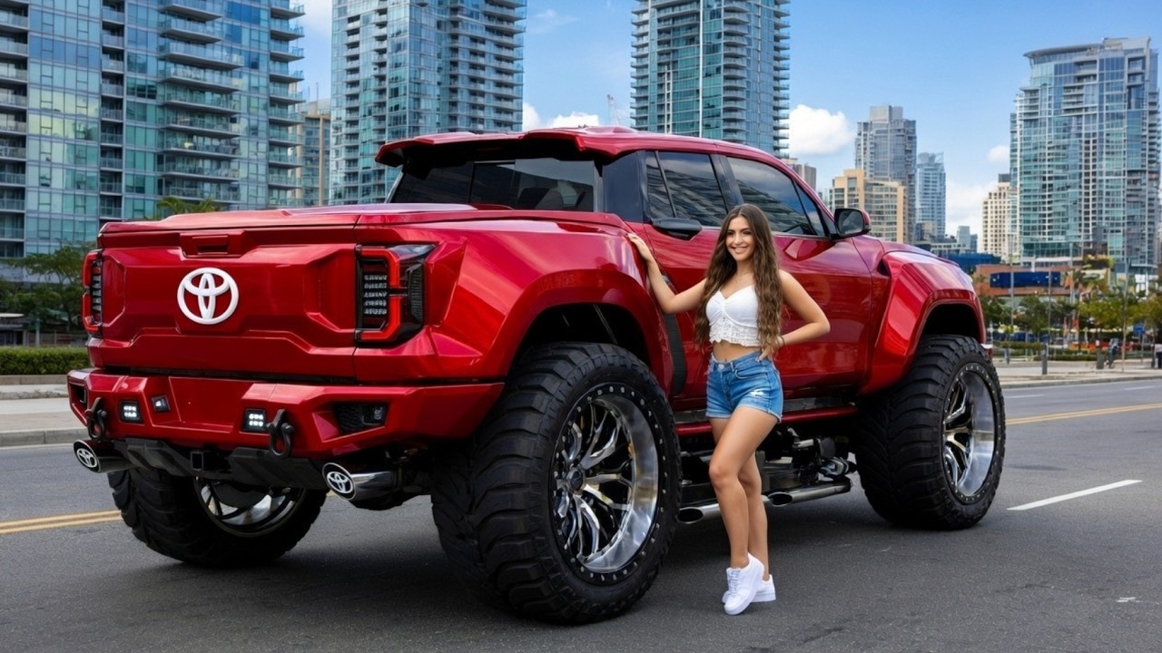 Toyota Tacoma 2027 — самый мощный пикап из когда-либо созданных!