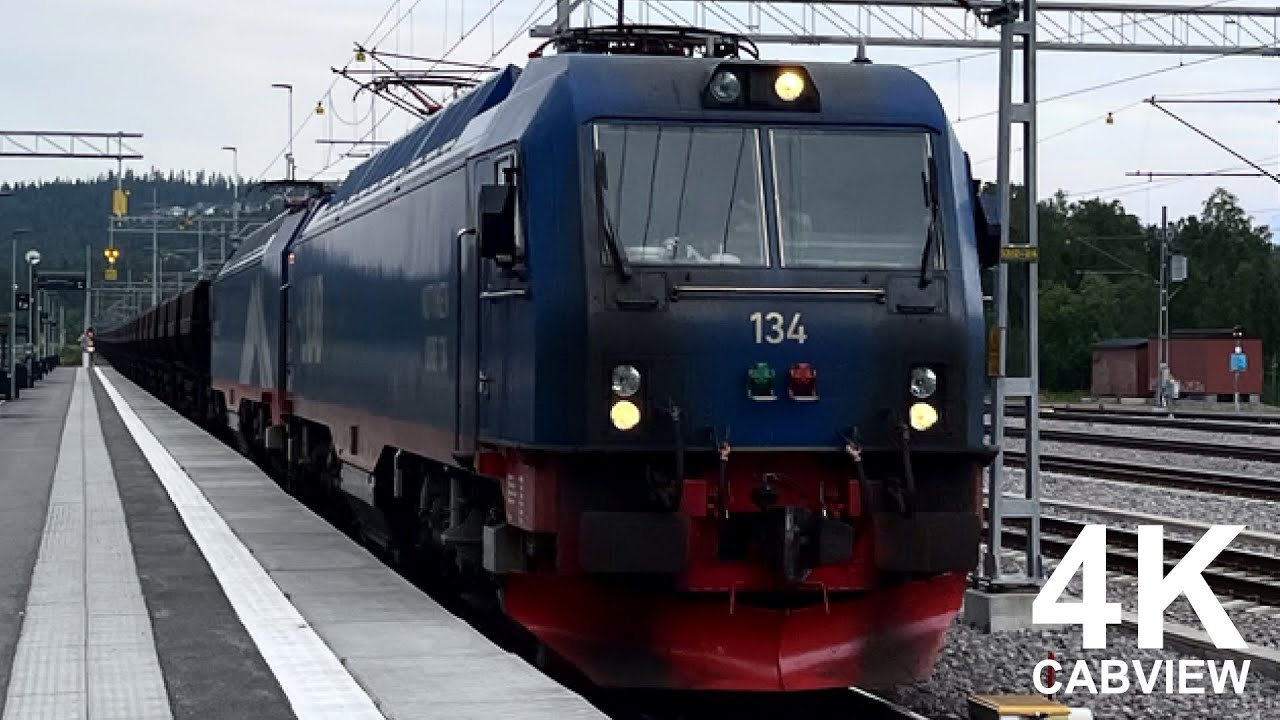 WORLDS STRONGEST LOCOMOTIVE - 4K CABVIEW
