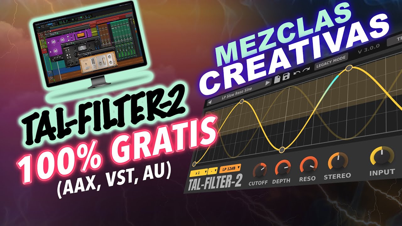 INCREÍBLE: TAL FILTER 2 🤯 100% GRATIS💰 (VST, AAX, AU) | Plugin Gratis de Producción Musical