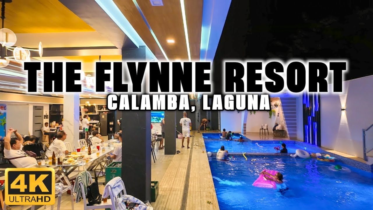 [4K] Family Summer Outing at the Most Modern Resort in Laguna! THE FLYNNE HOT SPRING RESORT!