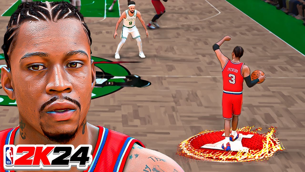 Allen Iverson Is TOO SHIFTY In NBA 2k24 Play Now Online