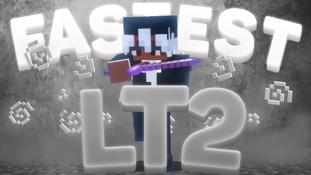 The Actual Fastest LT2 | Minecraft Crystal PvP Montage