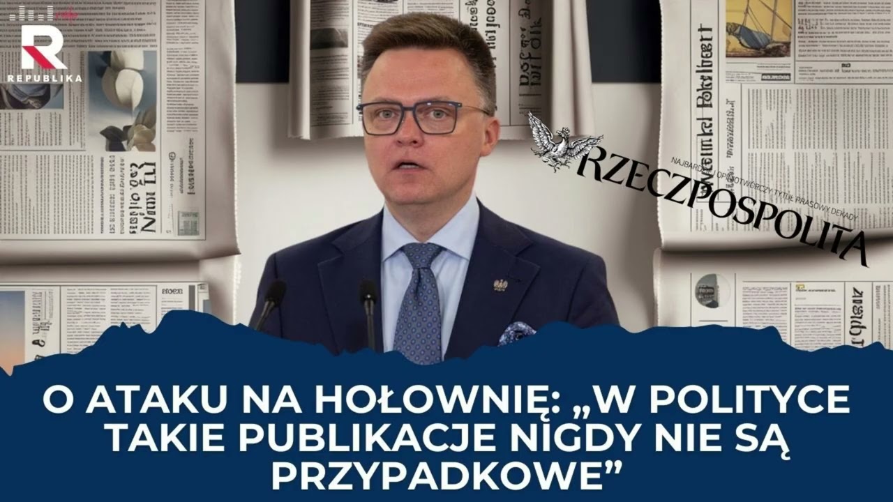 O ataku na Hołownię: 