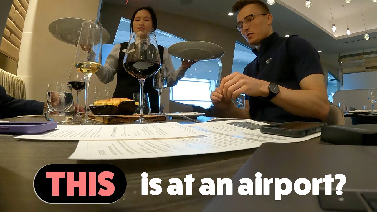 The Lounge within a Lounge - American's Flagship First Dining at DFW Airport!!