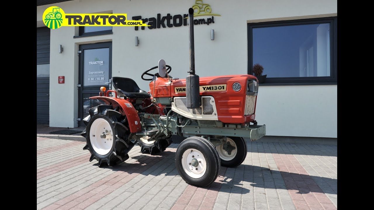 Yanmar YM1301 2x4 13KM japoński ciągnik TRAKTOR.COM.PL