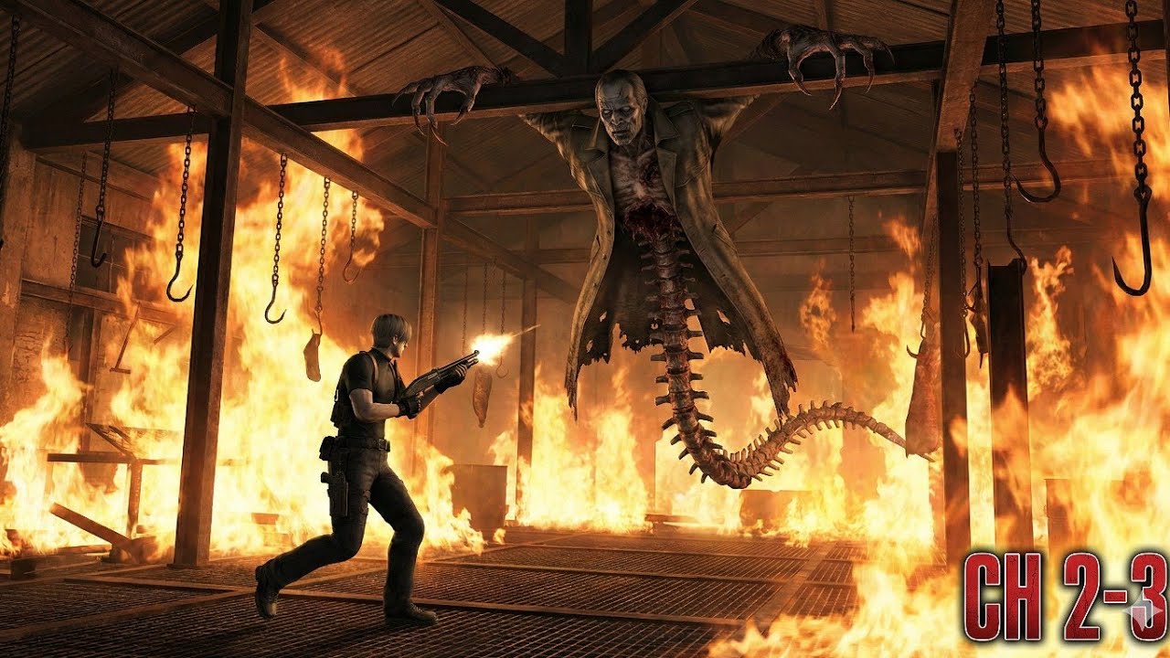 Resident Evil 4 VR Professional difficulty New Game Plus CH2-3    GOLD GUNS