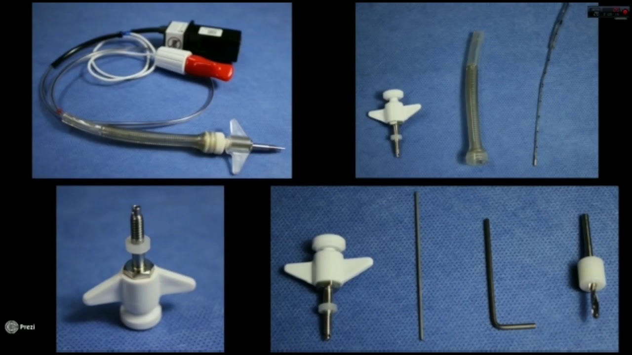 Colocación de  Sensor de Presión Intracraneal PIC / Insertion of an Intracranial Pressure Monitor