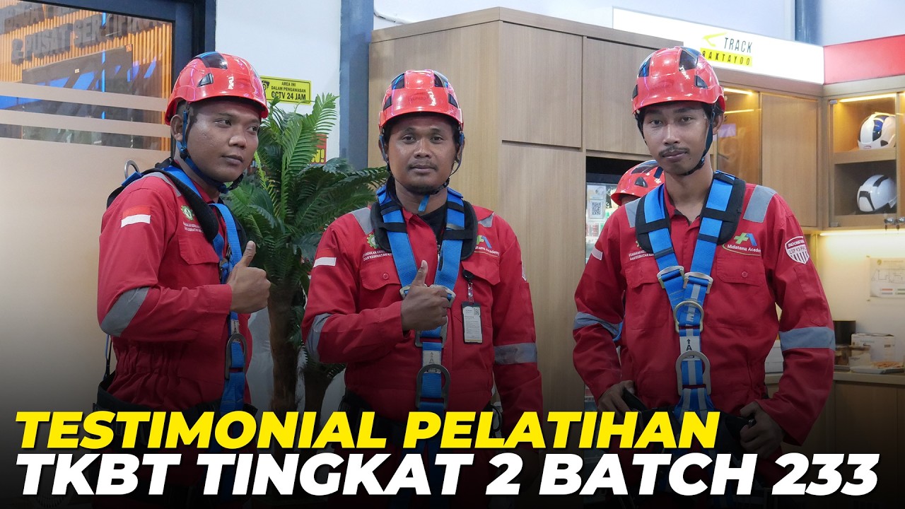 Testimonial Pelatihan TKBT Tingkat 2 Batch 233