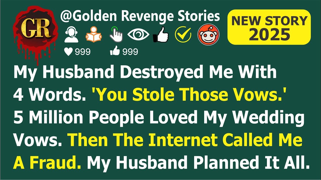 My Viral Wedding Vows Were STOLEN - My Husband's Shocking Betrayal Exposed